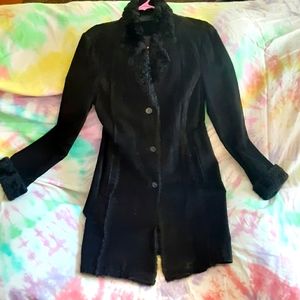 100% GENUINE LEATHER ,weathervane jacket size LARGE